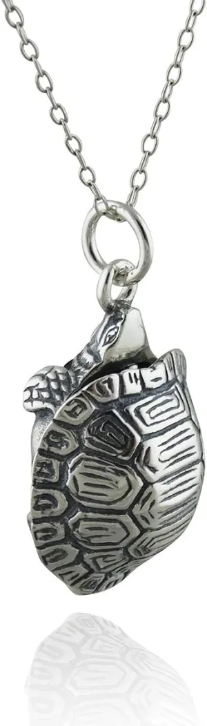 FashionJunkie4Life Sterling Silver Locket Necklaces for Women, 18" Cable Chain