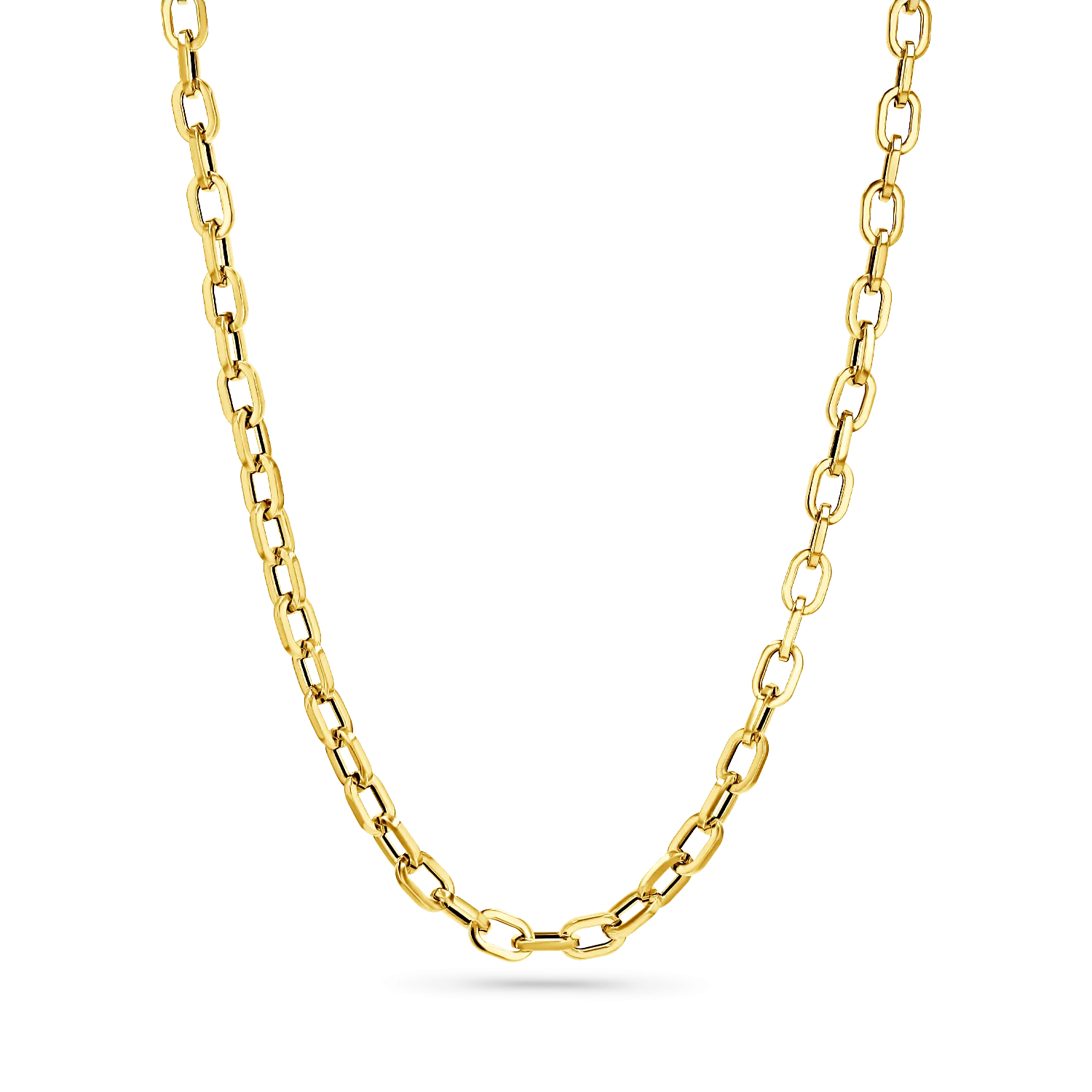 Geo Link Chain Necklace