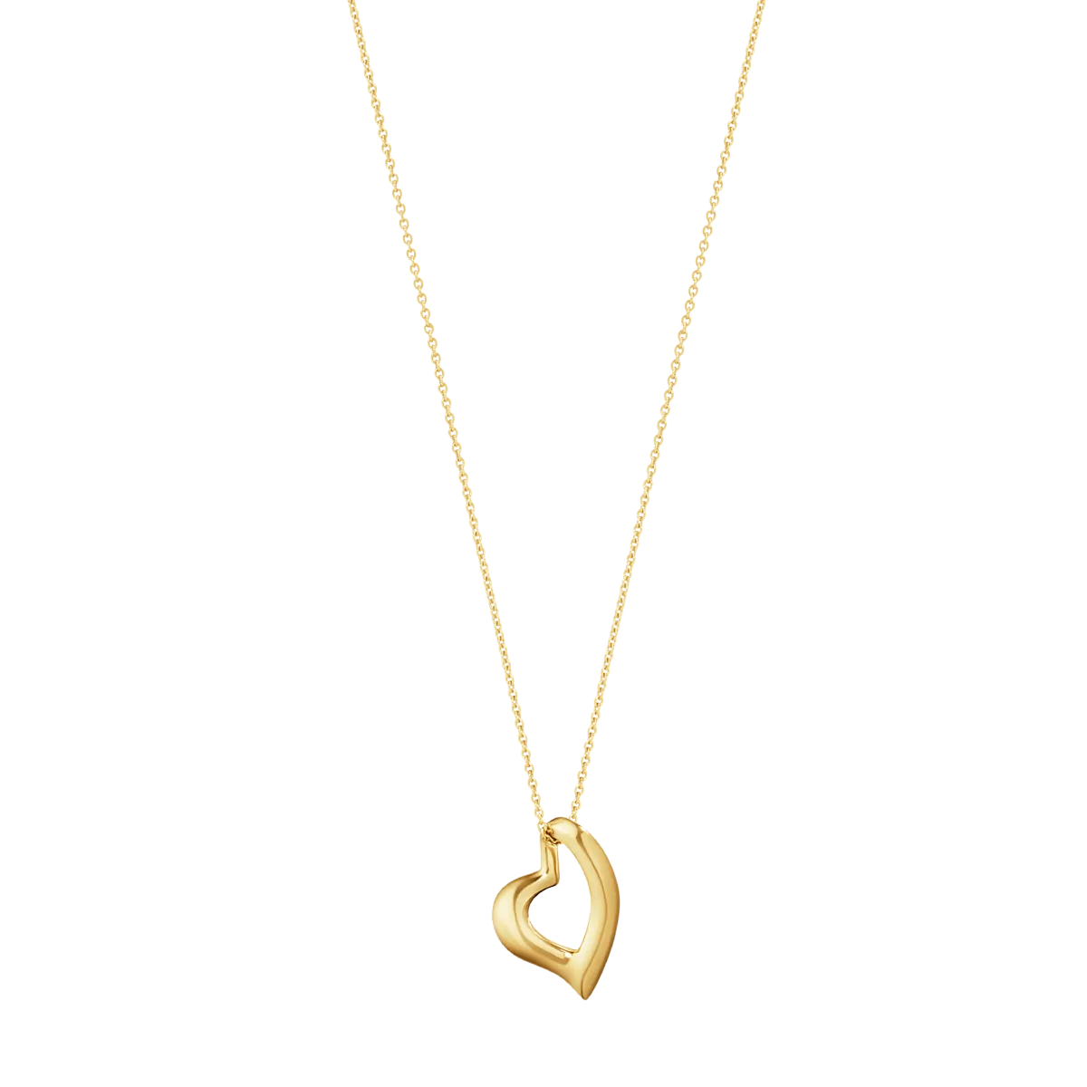 Georg Jensen Hearts of Georg Jensen 18ct Yellow Gold Necklace D