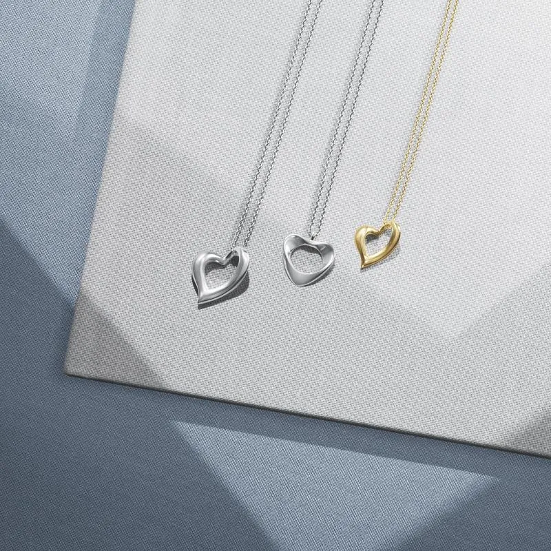 Georg Jensen Hearts of Georg Jensen 18ct Yellow Gold Necklace D