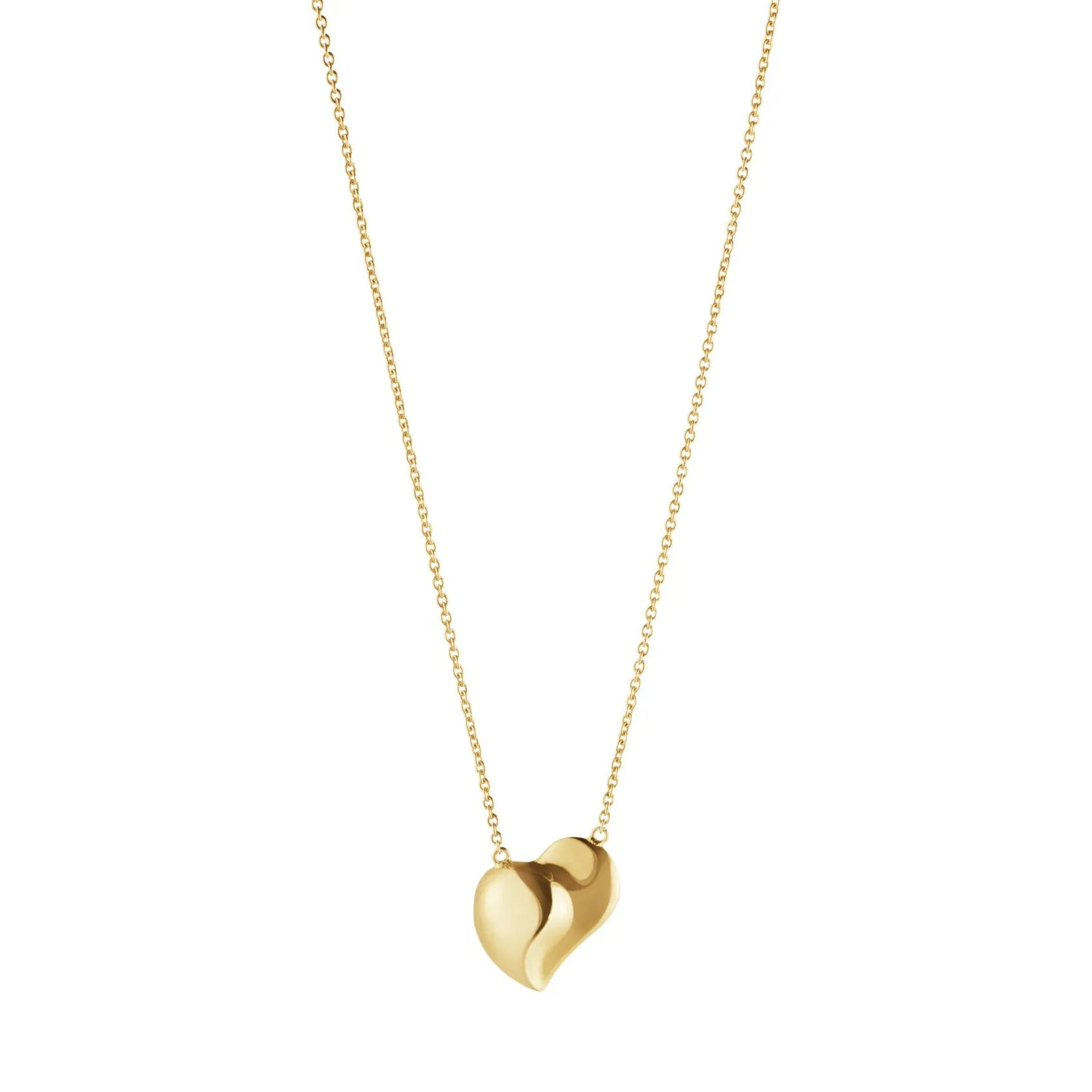 Georg Jensen Hearts of Georg Jensen 18ct Yellow Gold Necklace
