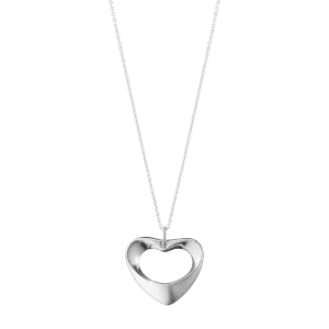 Georg Jensen Hearts of Georg Jensen Sterling Silver Large Necklace
