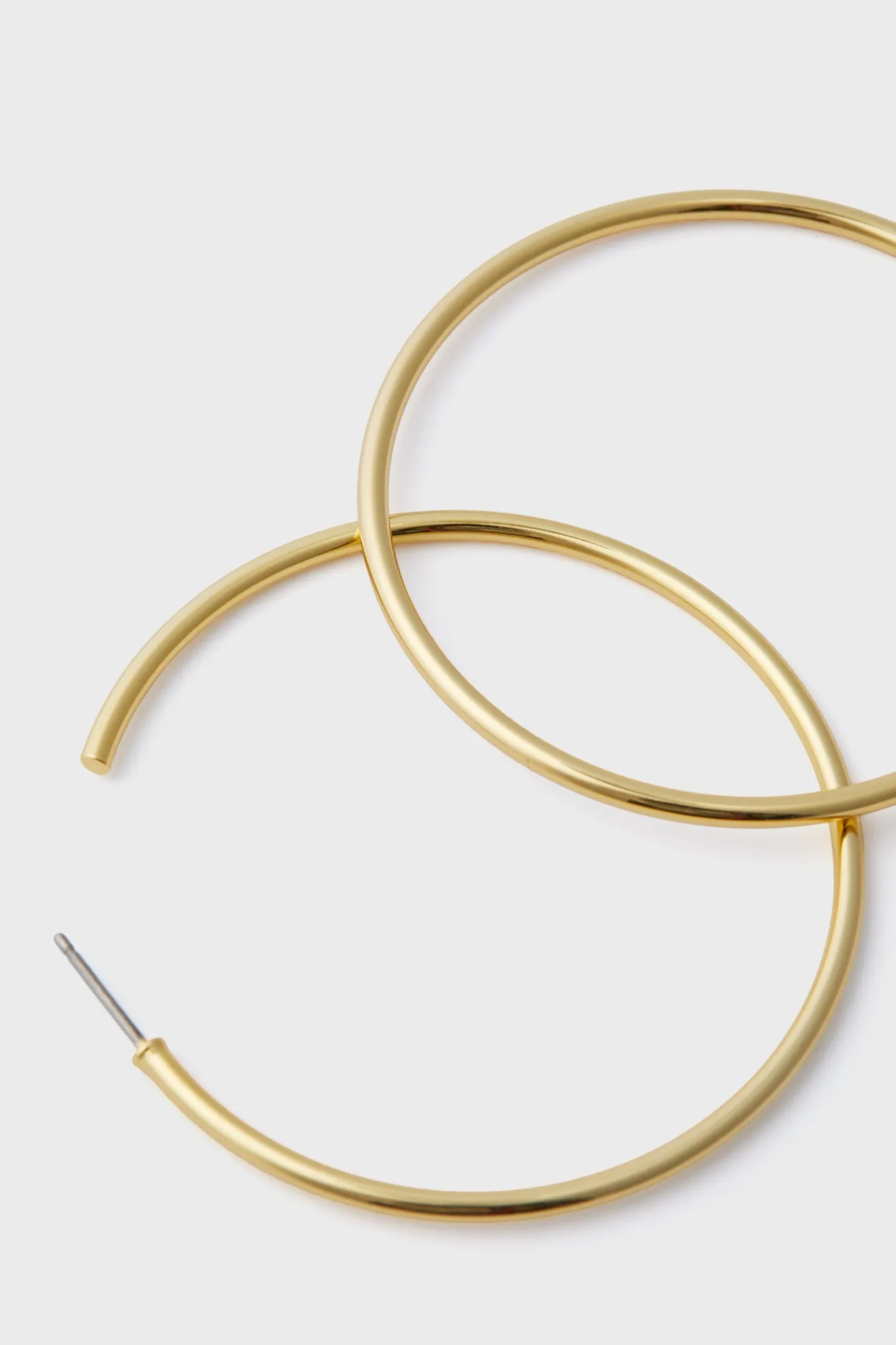 Gold Large Hoop Earrings