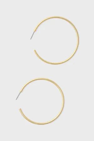 Gold Large Hoop Earrings