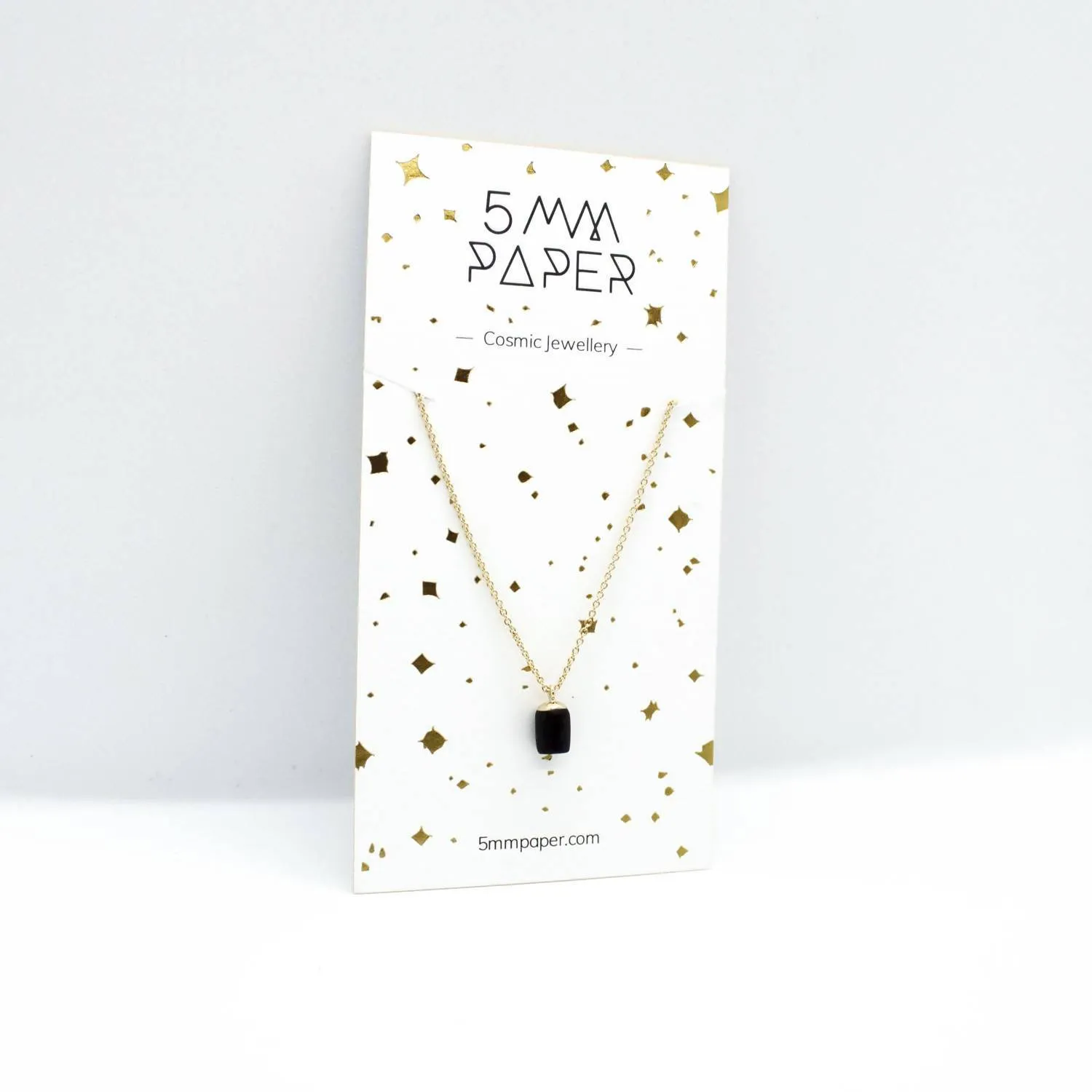 Gold Necklace - Tiny Weight Charm