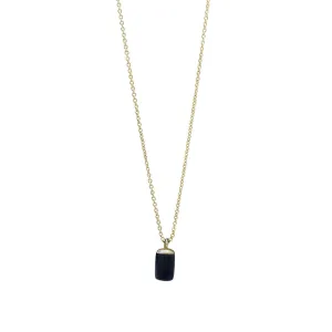 Gold Necklace - Tiny Weight Charm