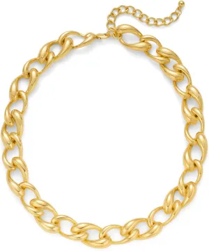 Gold Necklaces For Women Chunky Chain Necklace Choker Necklace Fashion Toggle Necklace Jewelry Gift