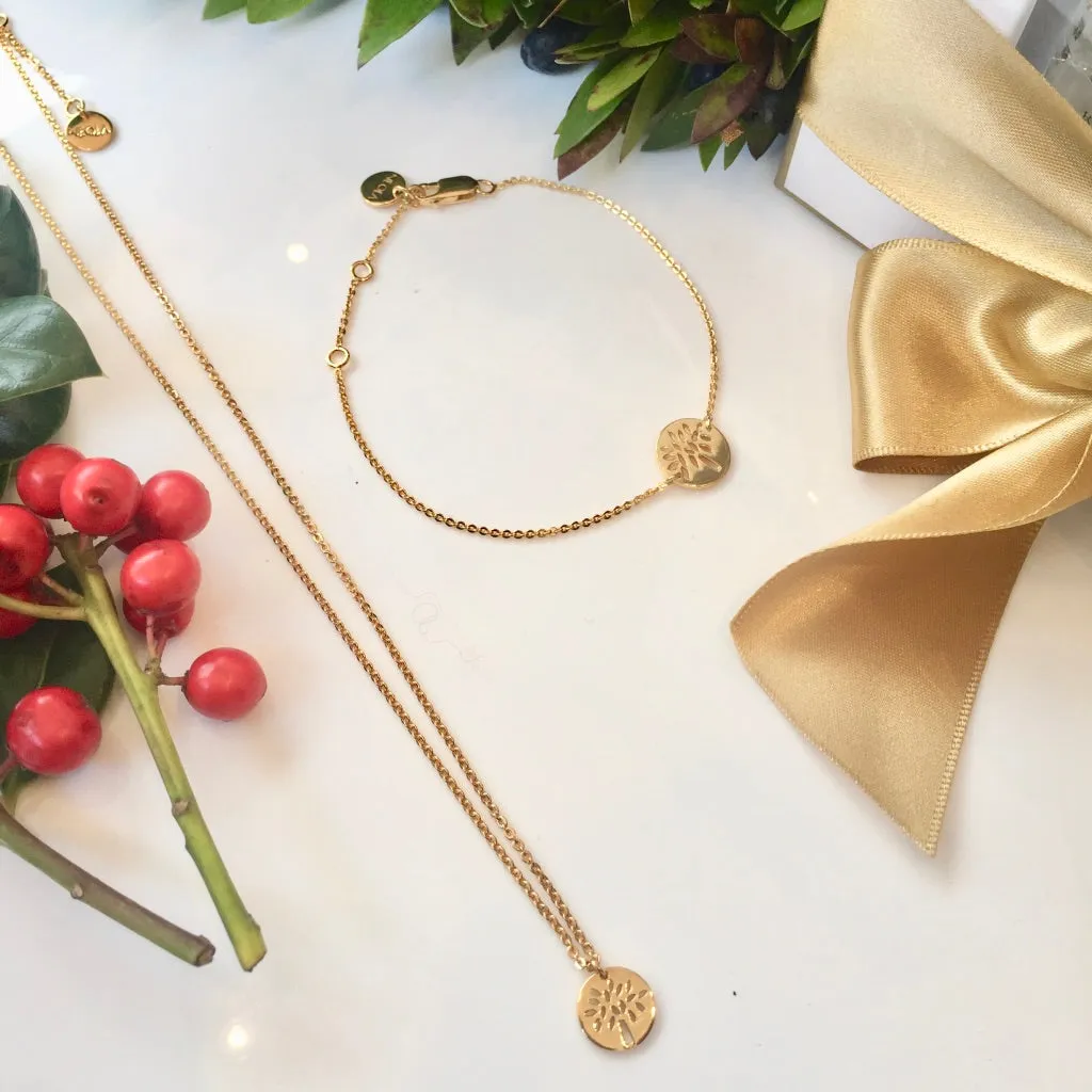 Gold Tree Of Life Nacklace