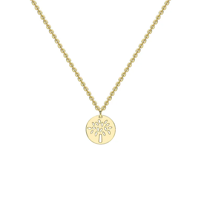 Gold Tree Of Life Nacklace
