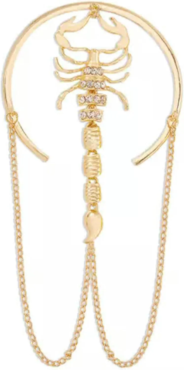 Gothic Jewelry Cross-Border Diamond-Studded Creative Geometric Jewelry-Gold