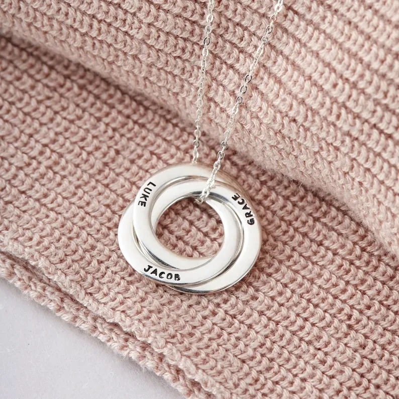 Grandma Necklace, Grandma Mothers Day Gift, Mother's Day Gift For Grandma, Grandmother Necklace With Name, Personalized Gift