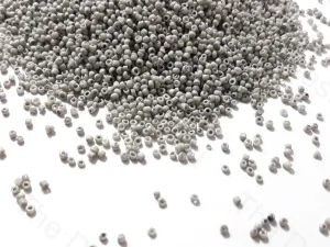 Gray Opaque Dyed Rocaille Seed Beads (Wholesale)