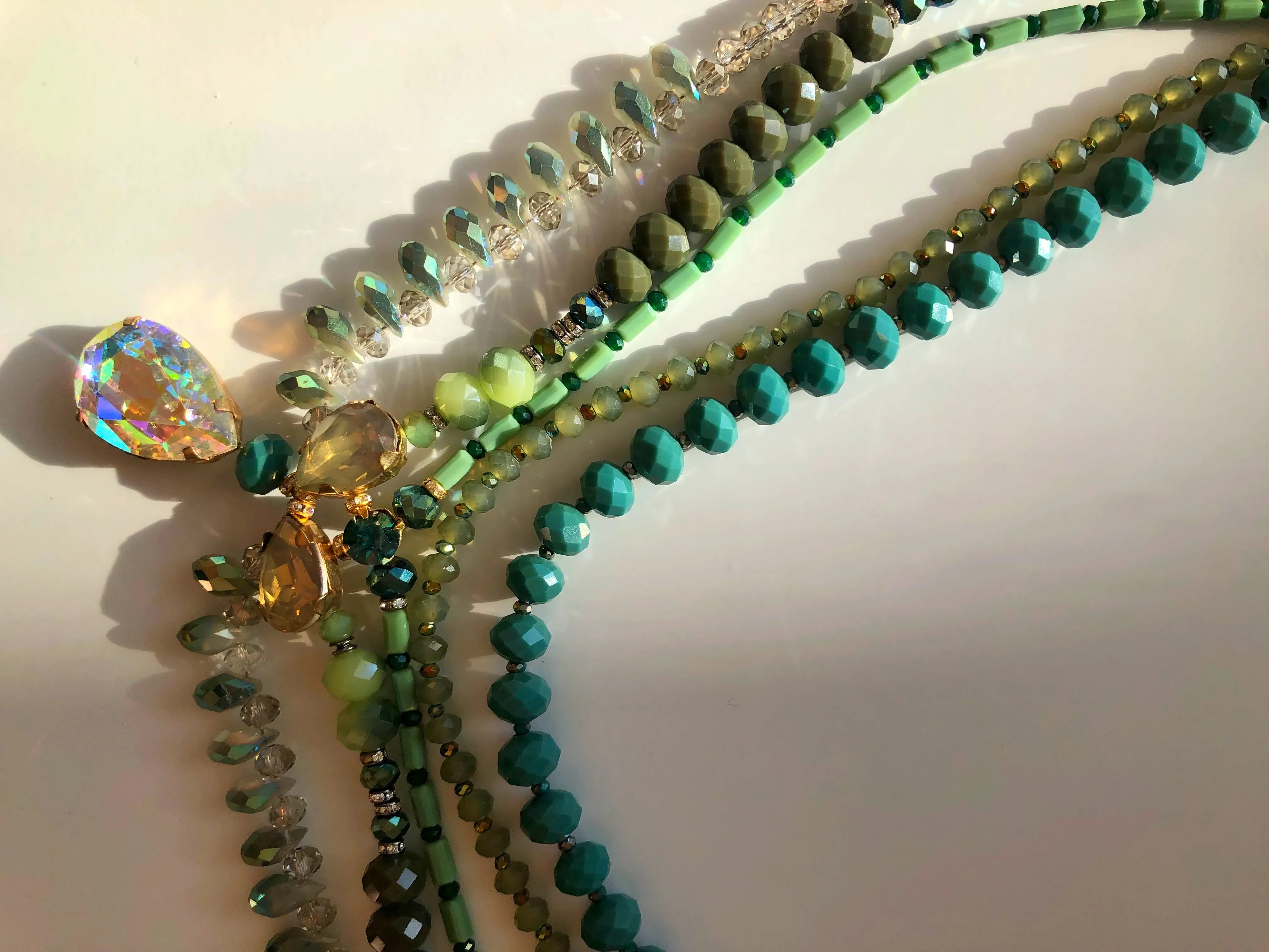 Green Milano Necklace