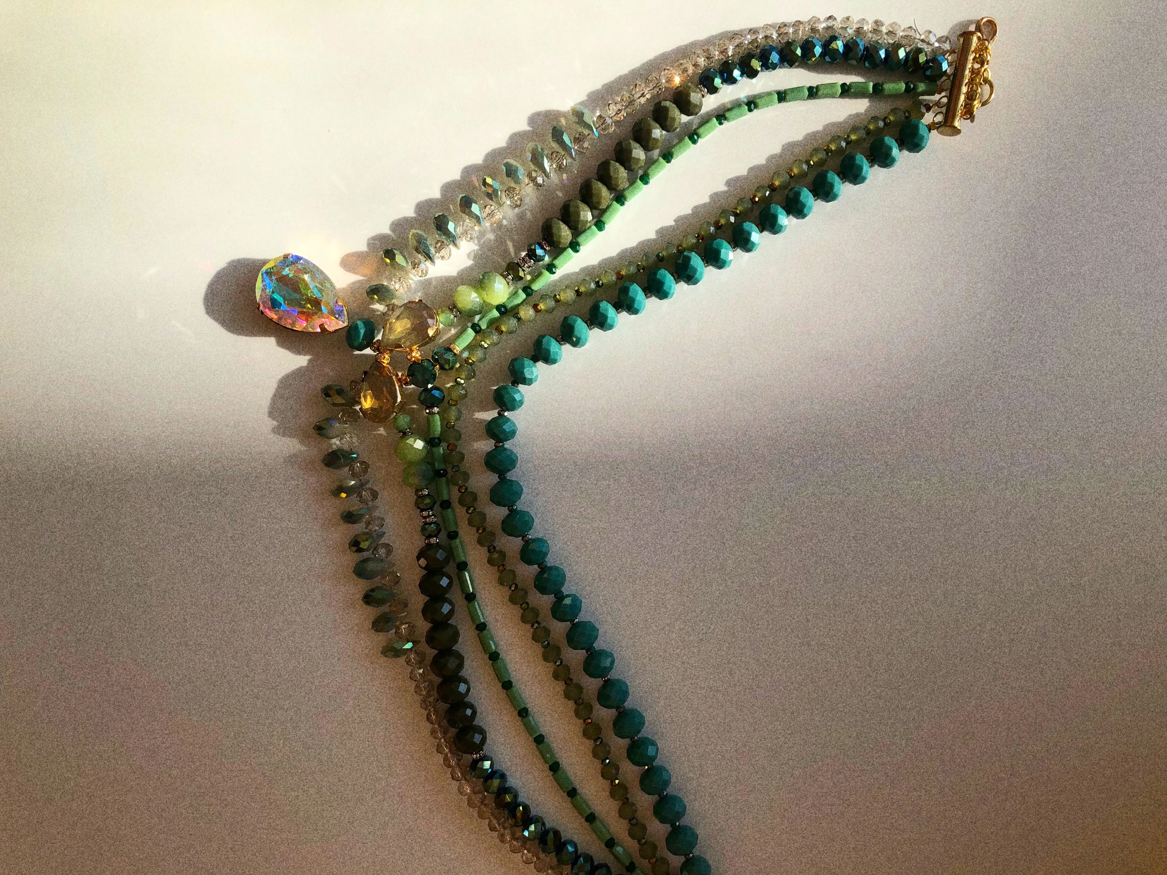 Green Milano Necklace