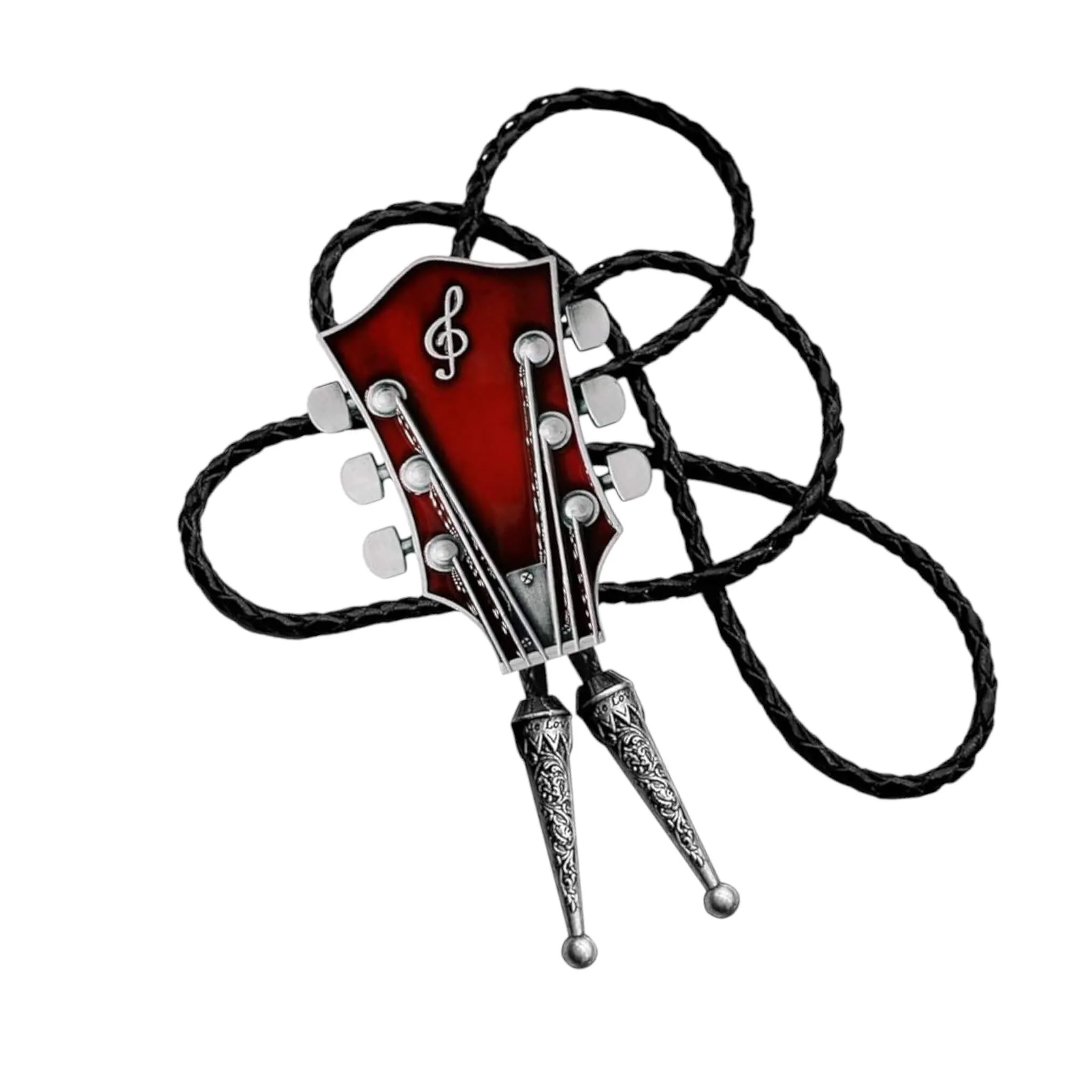 Guitar Western Necktie
