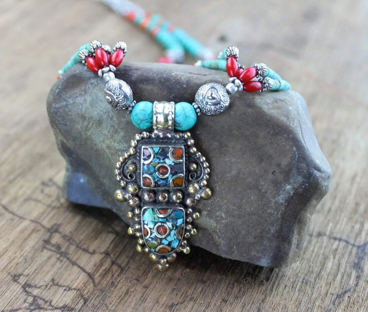 Gyantse Tibetan Necklace