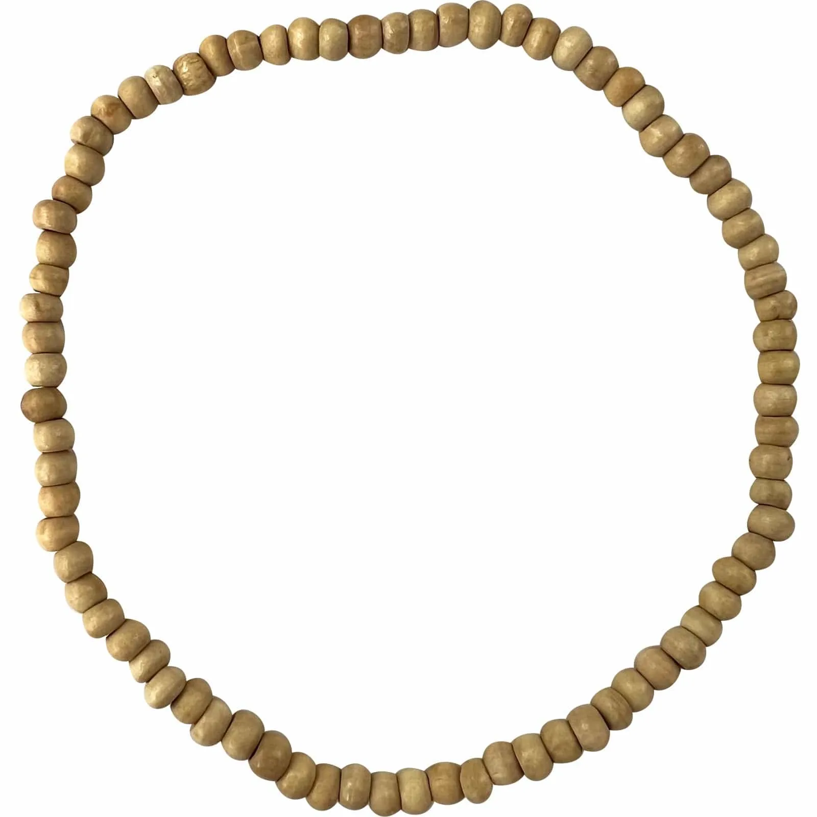 Handmade Wooden Bead Necklace Chain Mens Womens Girls Boys Wood Beaded Jewellery