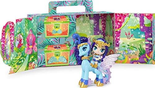 Hatchimals Pixies Riders, Lagoon Lily Pixie and Seastallion Glider Set with Mystery Feature