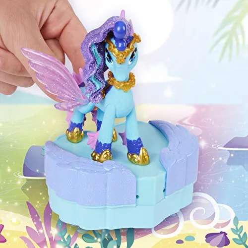Hatchimals Pixies Riders, Lagoon Lily Pixie and Seastallion Glider Set with Mystery Feature