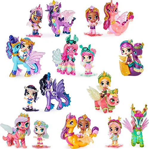 Hatchimals Pixies Riders, Lagoon Lily Pixie and Seastallion Glider Set with Mystery Feature