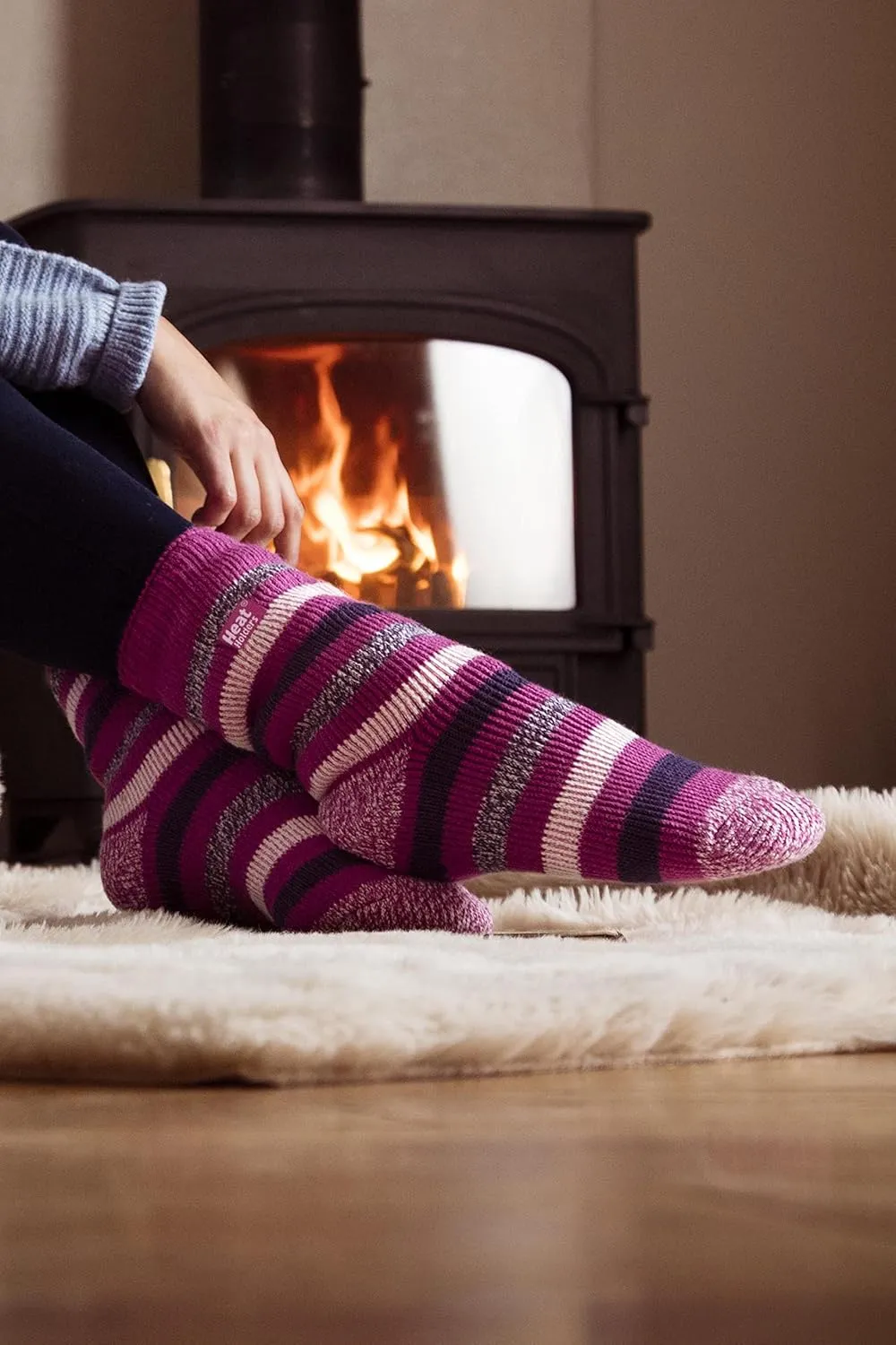 HEAT HOLDERS - Mens and Women's winter Thermal Socks in 35 Colours