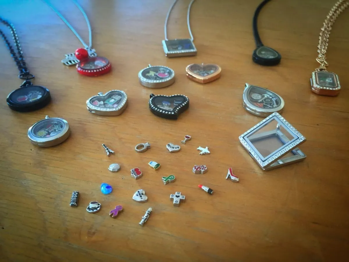 Hey Mickey Charm Set for Floating Lockets Jewelry