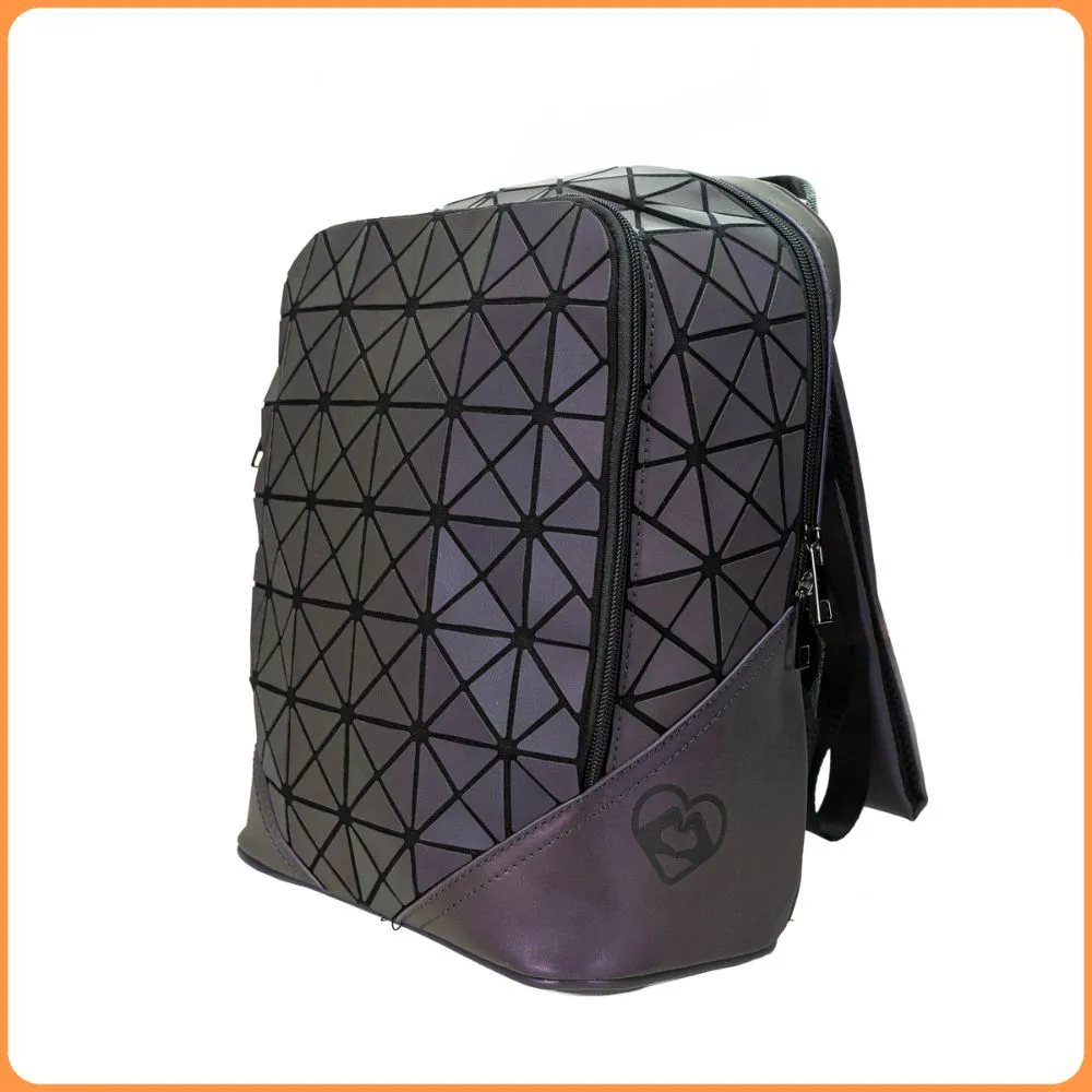 Holographic Reflective Effect Backpack