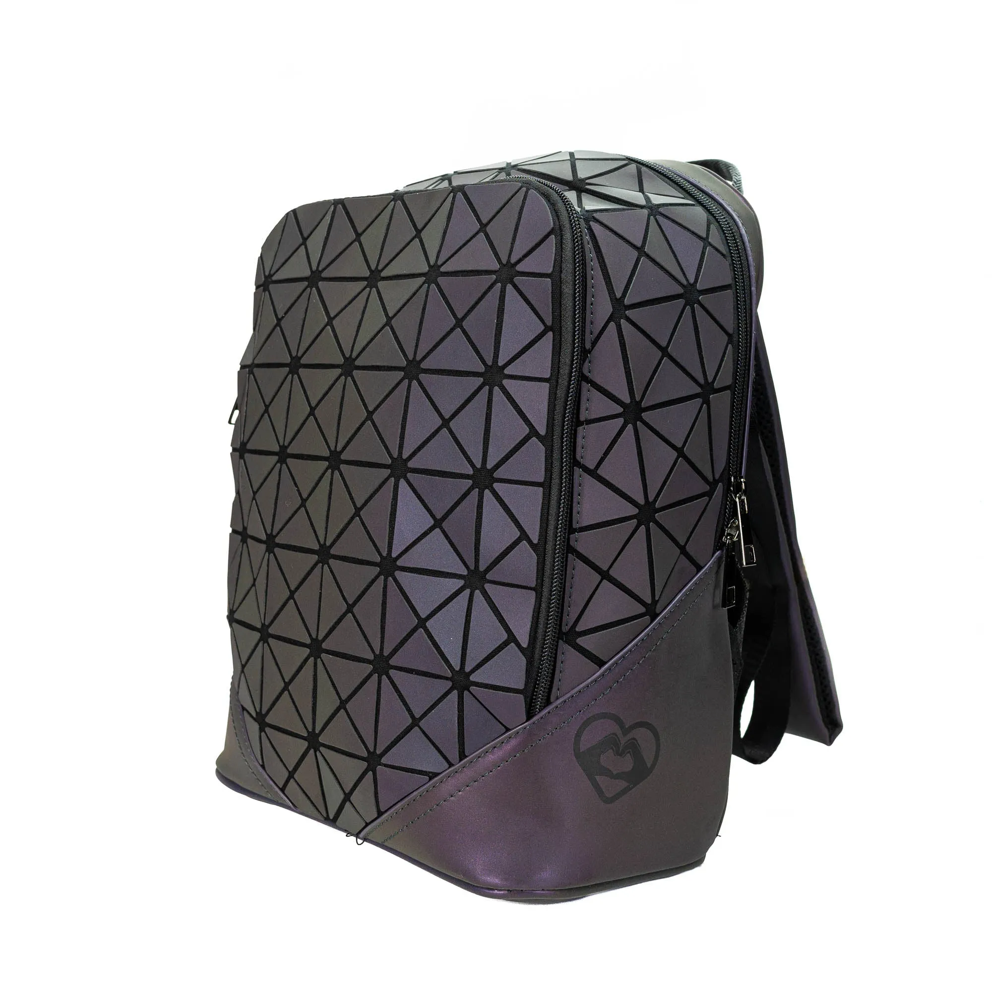Holographic Reflective Effect Backpack