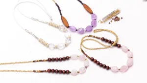 How to Make the Boho Gemstone Necklace - An Exclusive Beadaholique Kit