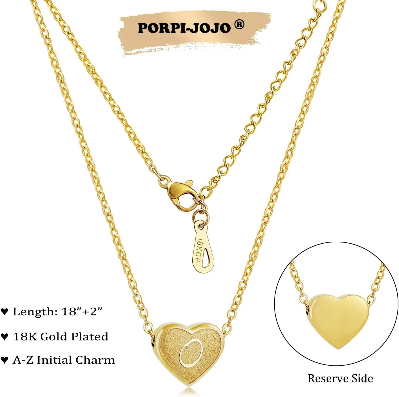 Initial Necklace for Women Letter Necklace for Girls Dainty Gold Silver Heart Pendant Necklace Little Girls Jewelry Gifts for Teens Mothers Day Gifts for Women