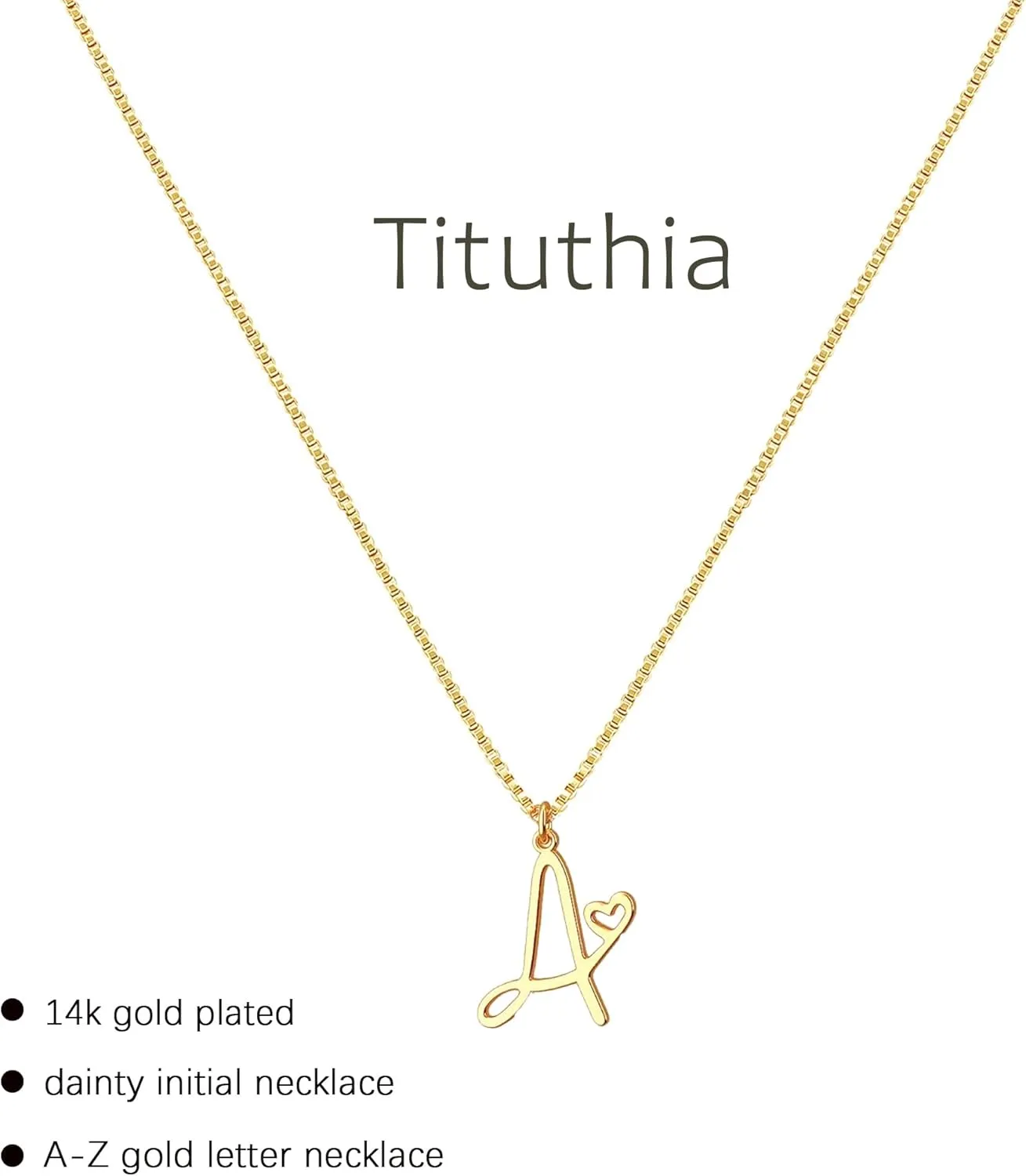 Initial Necklaces for Women Trendy, Dainty Sterling Silver Letter Necklace Cute Pendant Choker Name Necklace Personalized Costume Monogram Silver Jewelry Necklace for Women Valentines Gifts