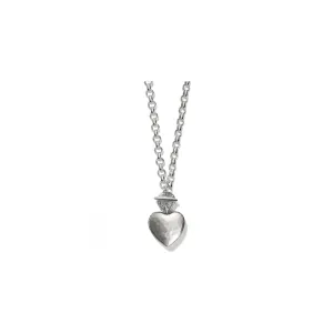 Inner Circle Heart Toggle Necklace