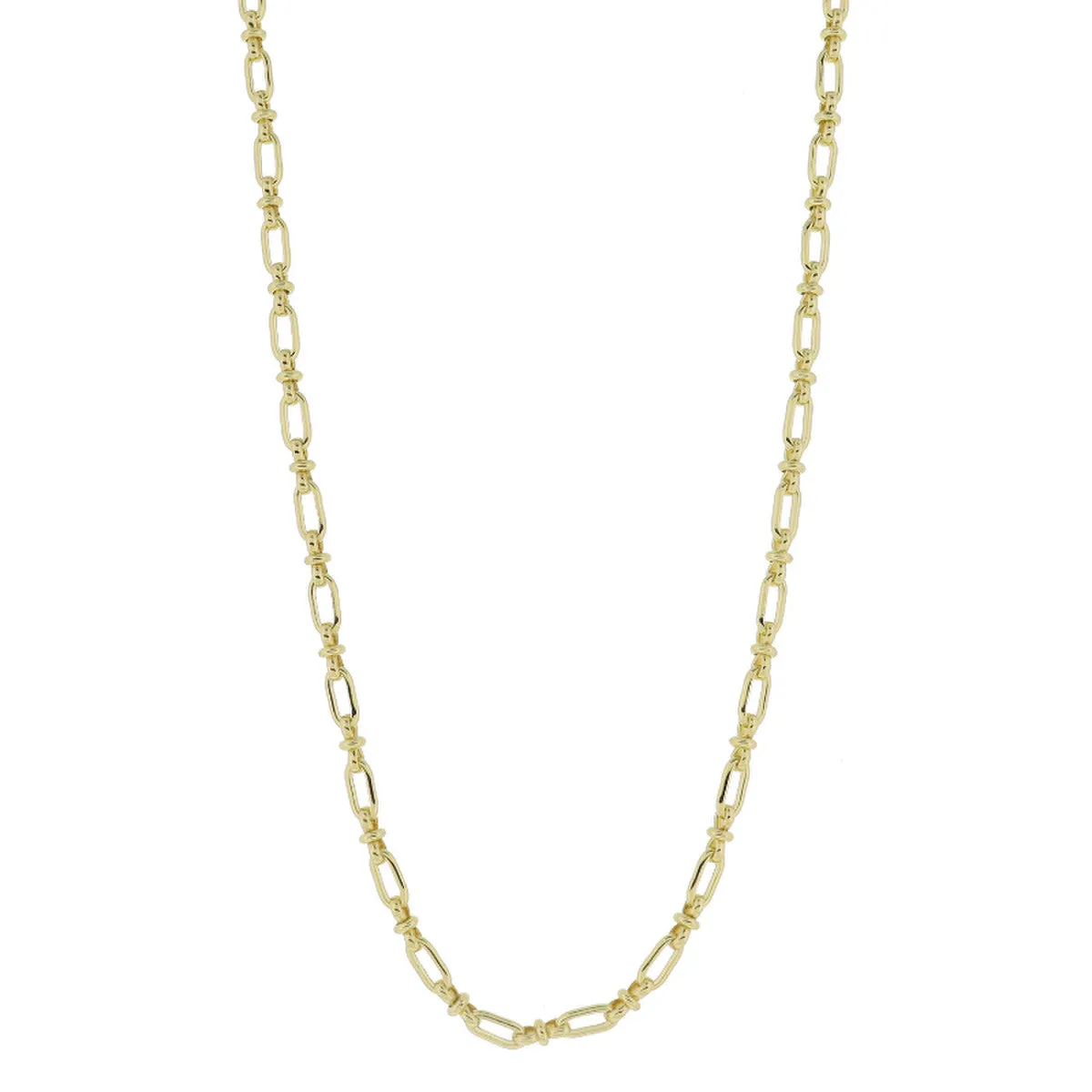 Jane Marie Paperclip w/Figure 8 Linked Necklace
