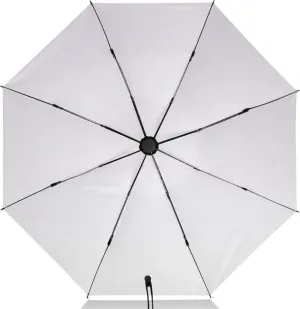 Joisal Teal Blue Light Sky Gradient Travel Foldable Umbrella Compact Black Sun Blocking Umbrella Upf 50 Automatic Rain Umbrellas for Rain & Sun