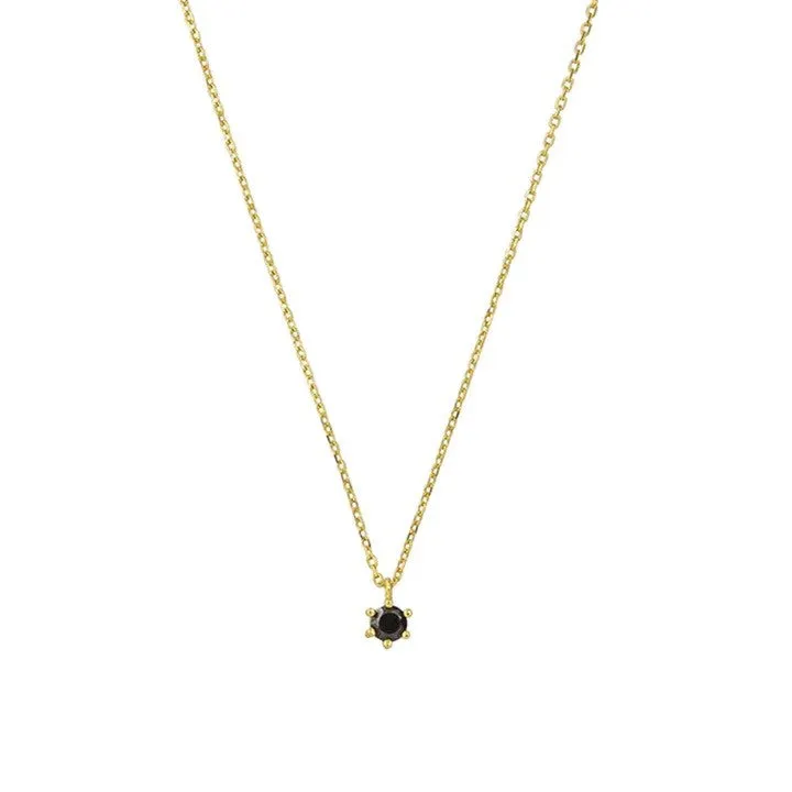 Jolie & Deen Ariel Necklace - Black