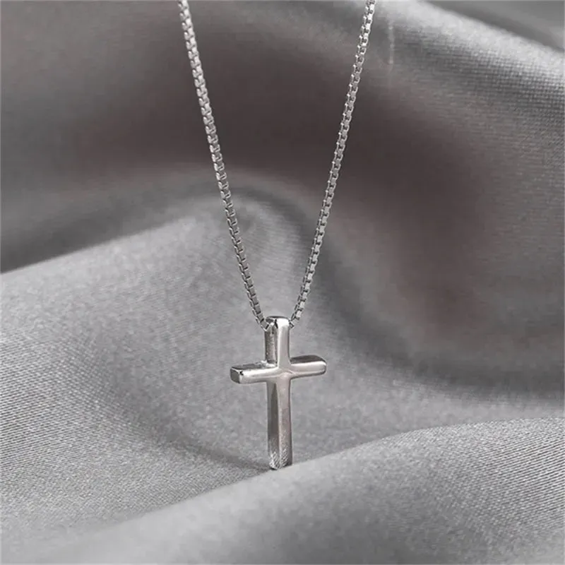 JuliaFashion - 2024 Vintage Cross Pendant Necklace