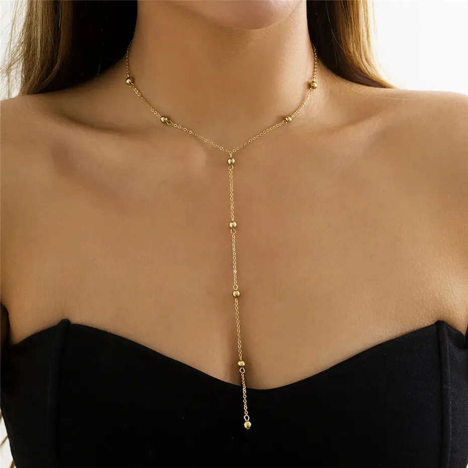 JuliaFashion - 2024 Vintage Tassel Long Necklace
