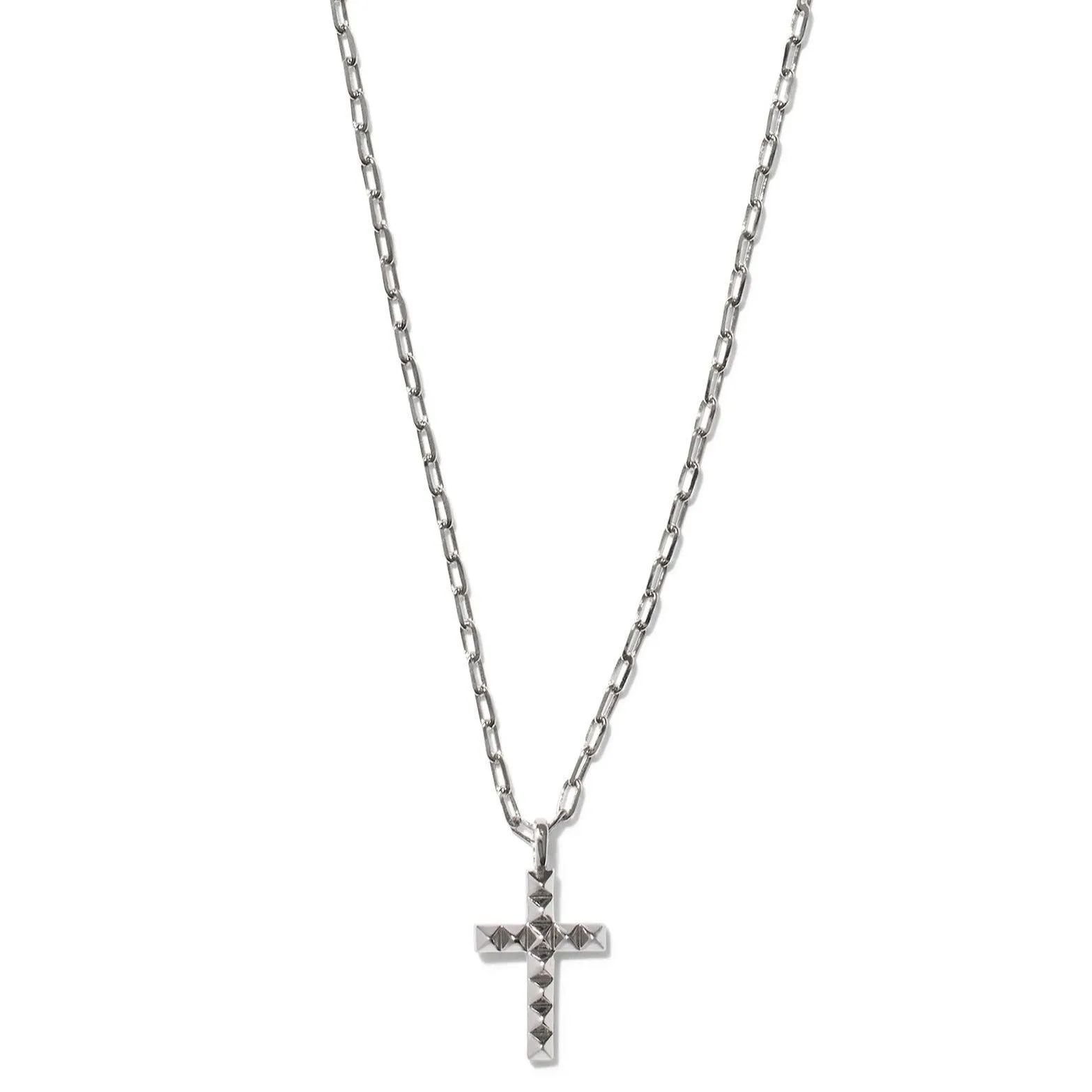 Kendra Scott | Jada Cross Short Pendant Necklace in Silver