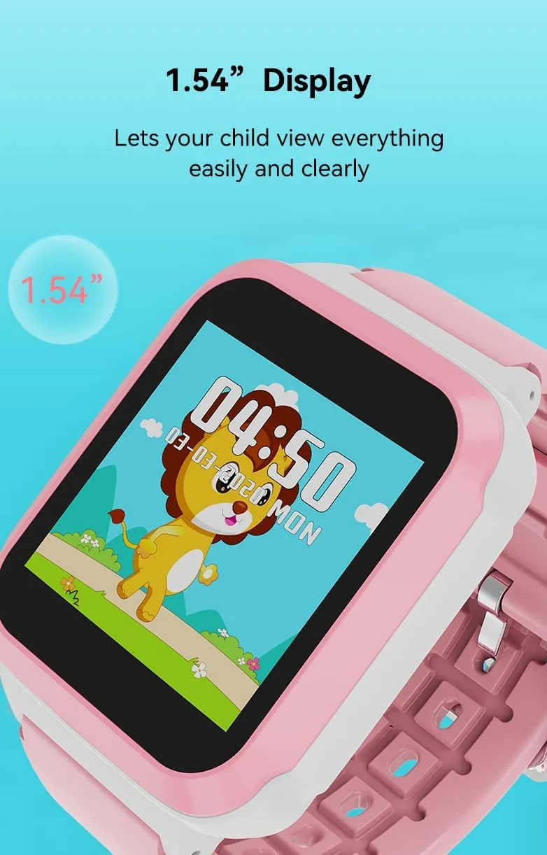 Kids Smart Watch Gift for Girls Boys Ages 4-12, HD Touch Screen Alarm Pedometer Games Video Camera Recorder Timer Kids Watch, Birthday Gift Toy for Girls Boys Ages 5 6 7 8 9 10