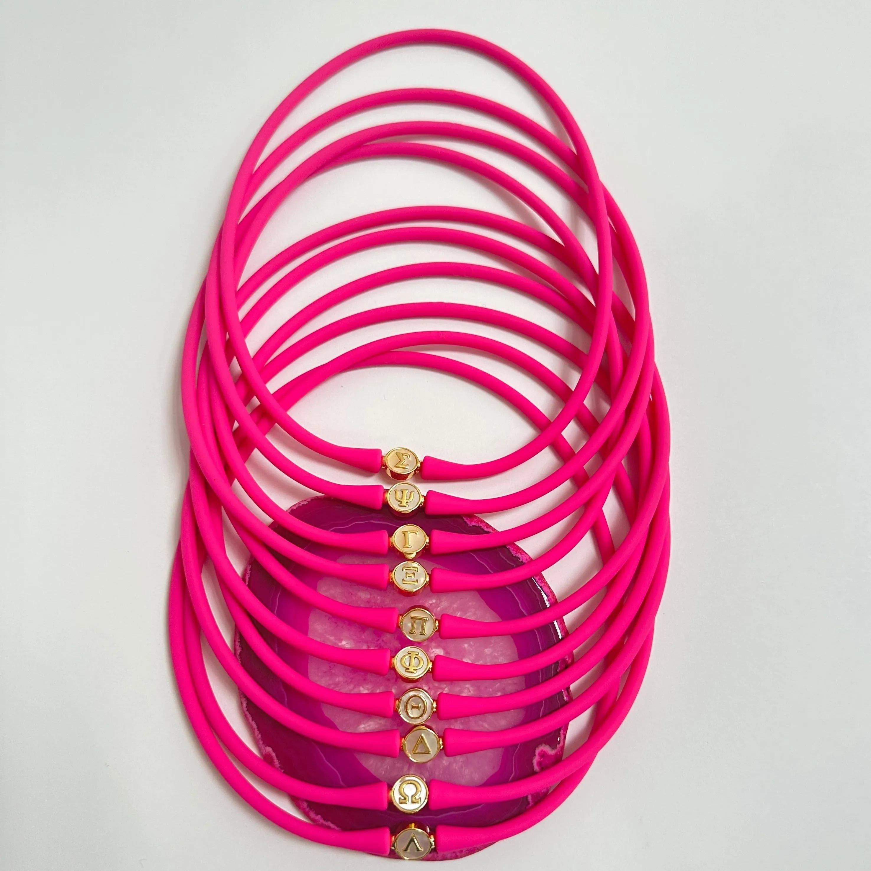 La Tua Storia Greek Letter Necklace