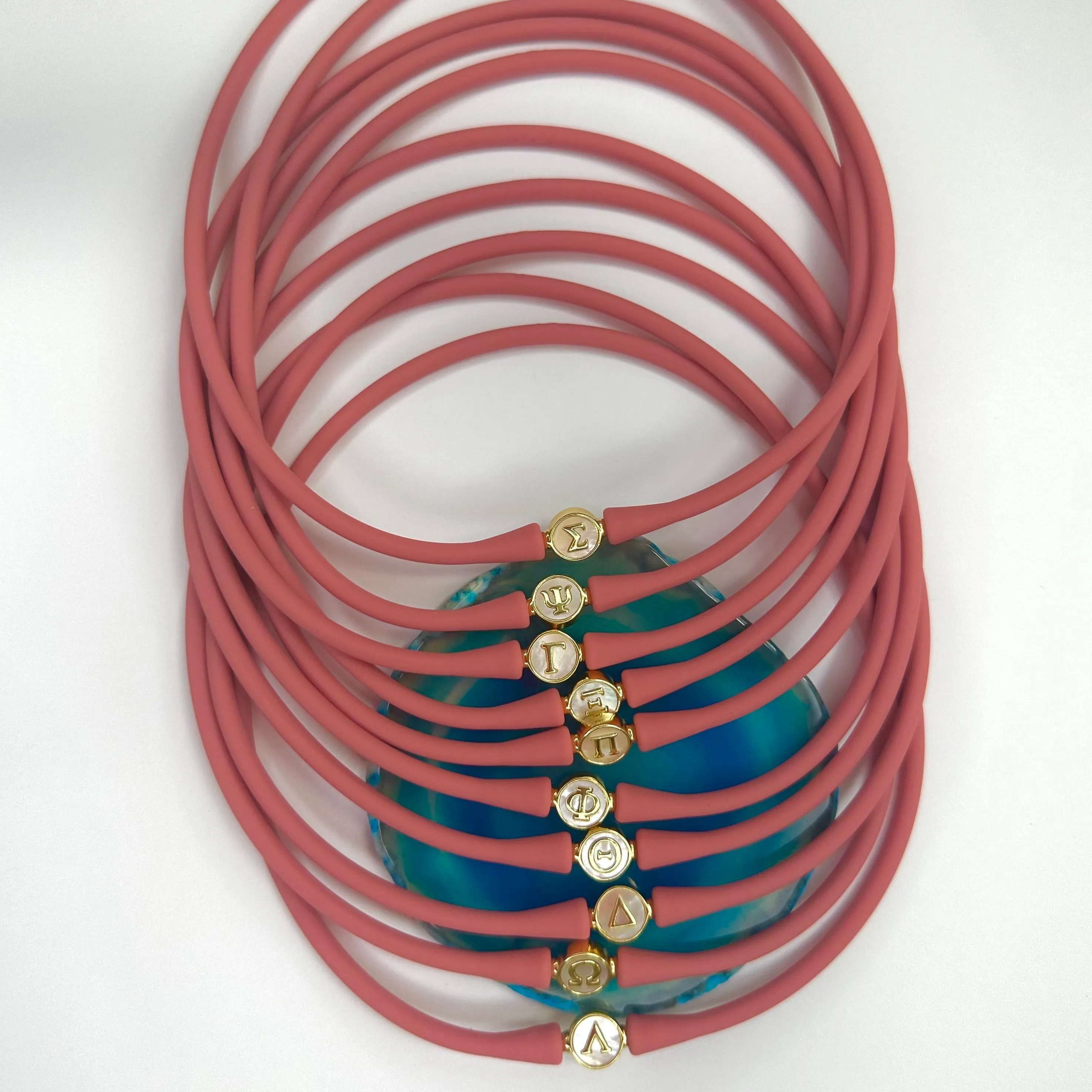 La Tua Storia Greek Letter Necklace
