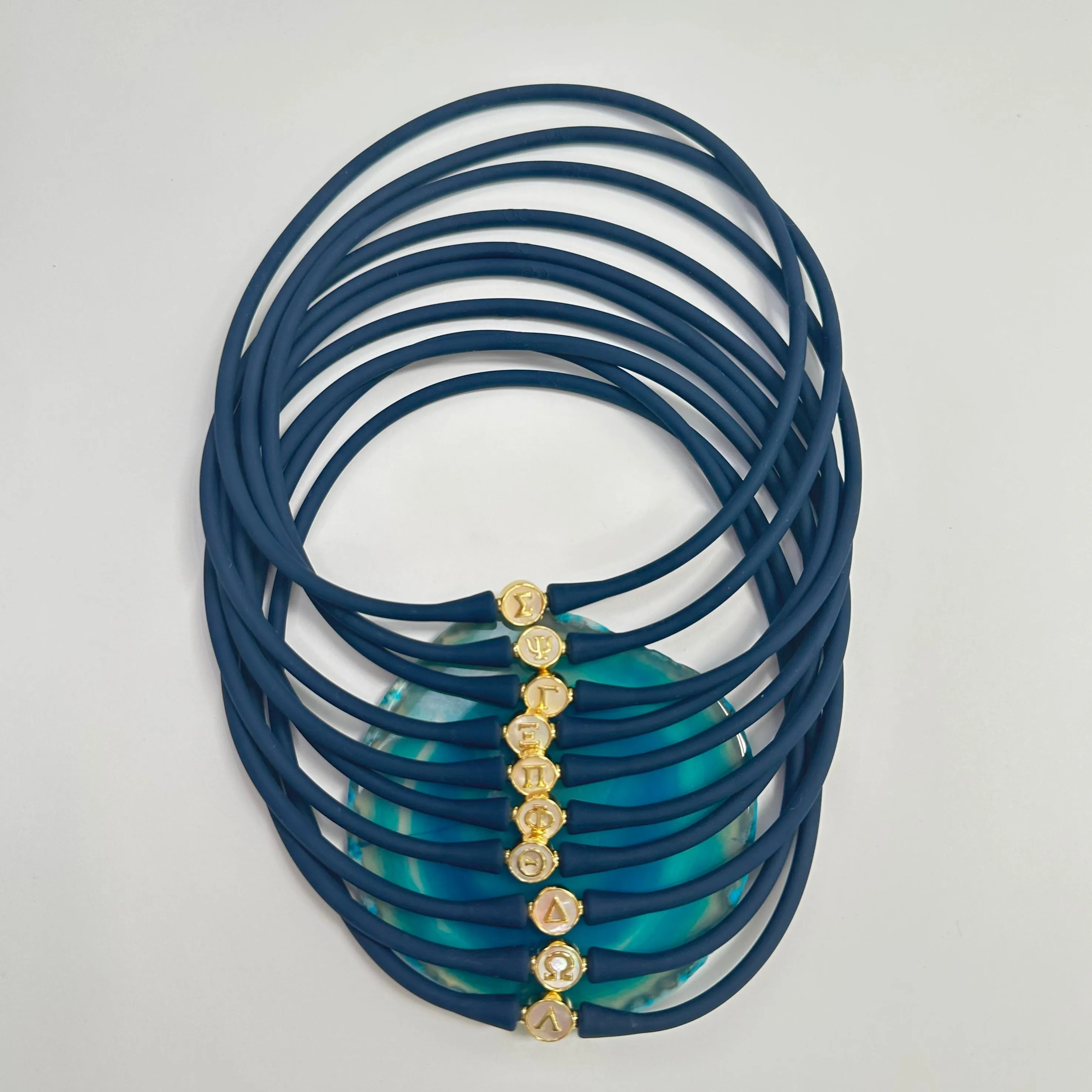 La Tua Storia Greek Letter Necklace