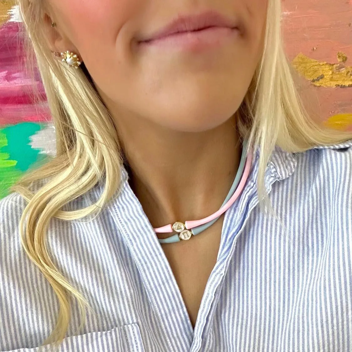 La Tua Storia Greek Letter Necklace