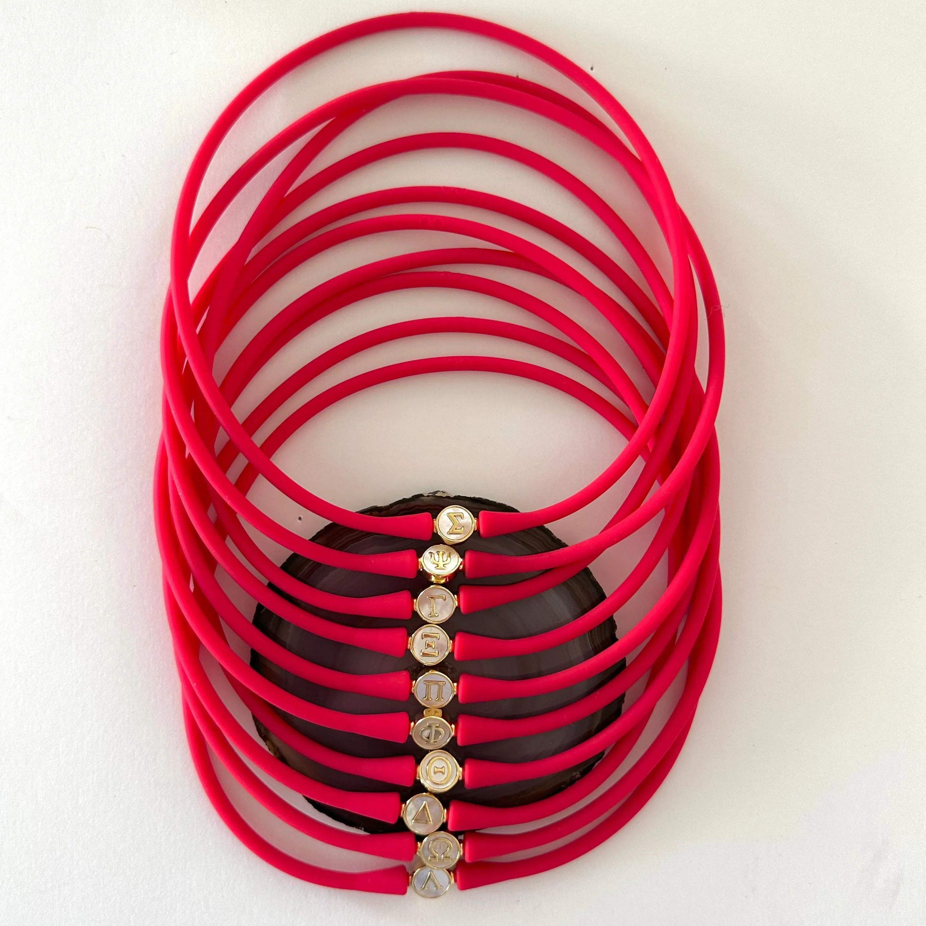La Tua Storia Greek Letter Necklace