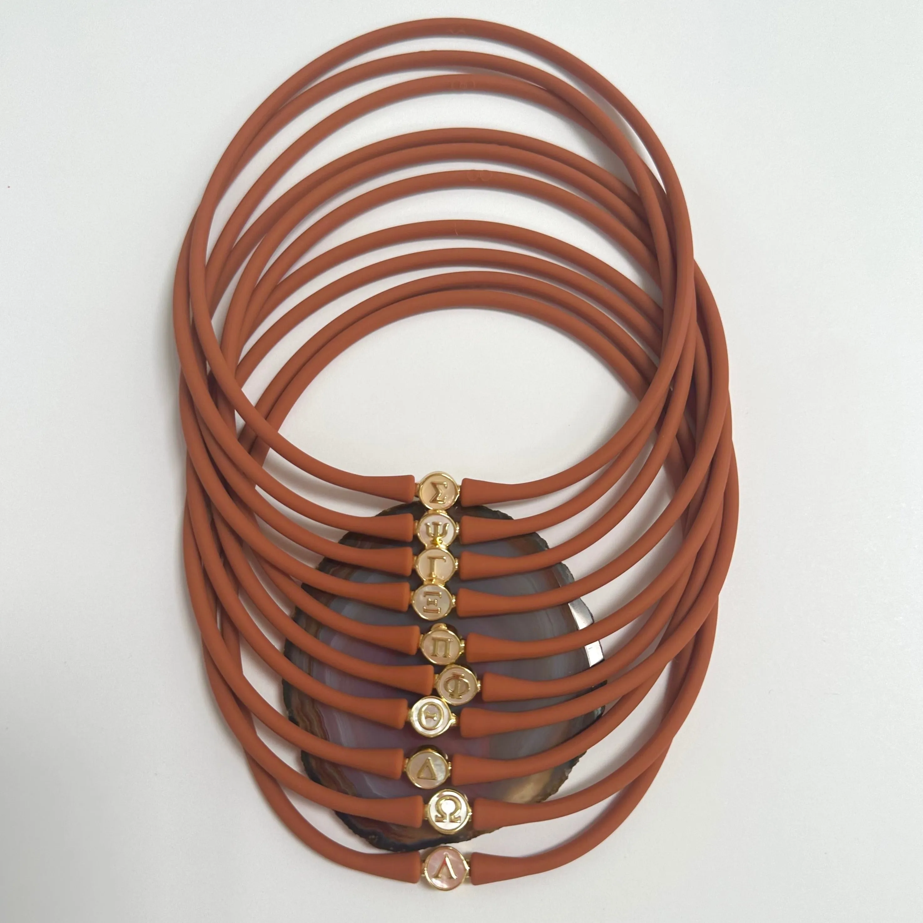 La Tua Storia Greek Letter Necklace