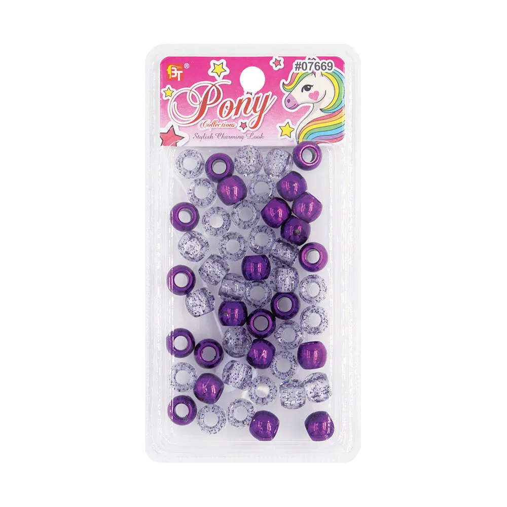 LARGE ROUND GALACTIC BEADS