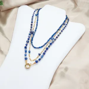 Lazuli Heart Stackable Necklace