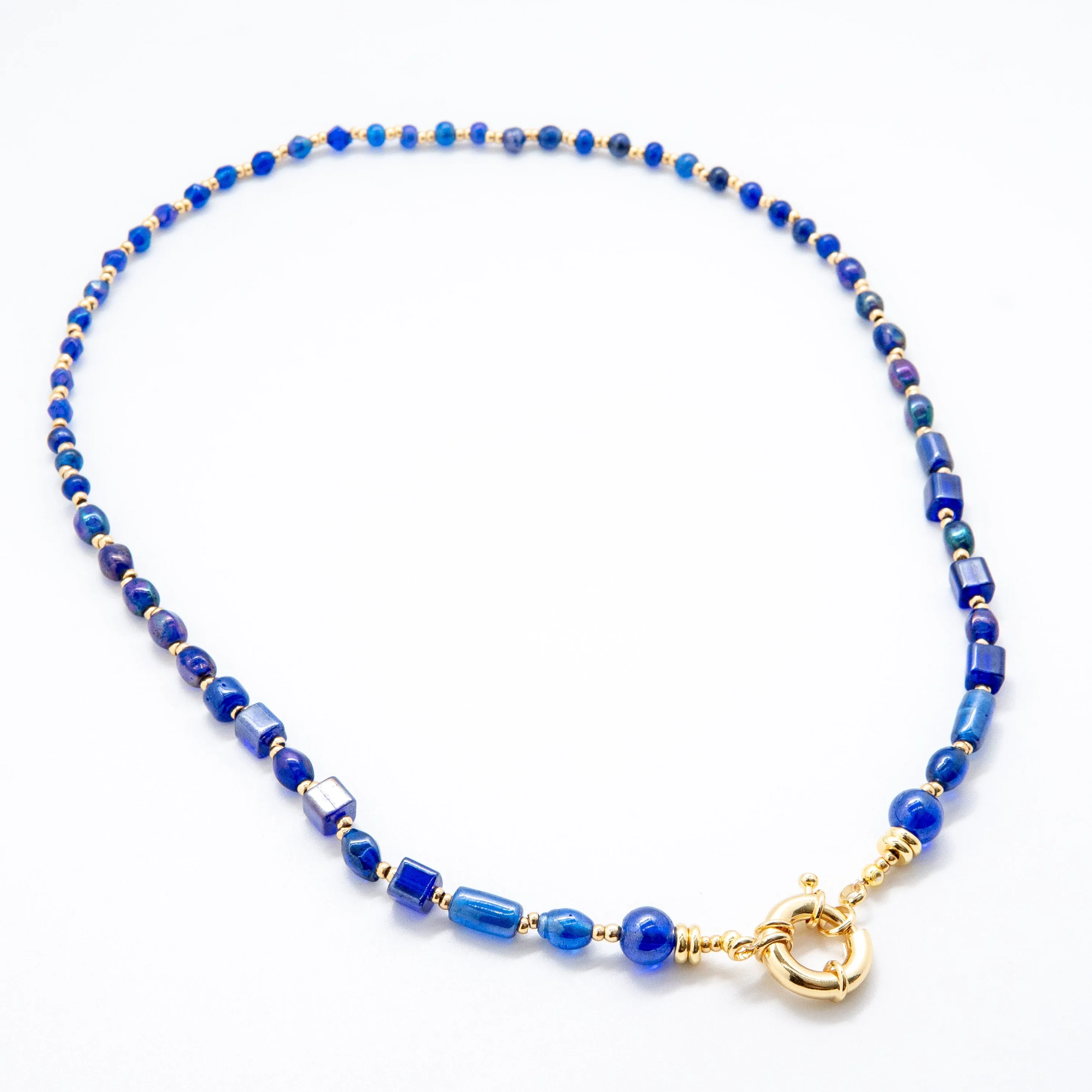 Lazuli Heart Stackable Necklace