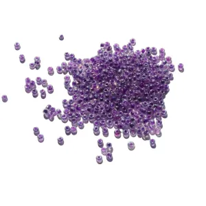Light Purple Round Rocaille Glass Seed Beads