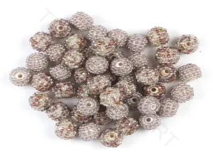 Light Purple Woven Beaded Beads